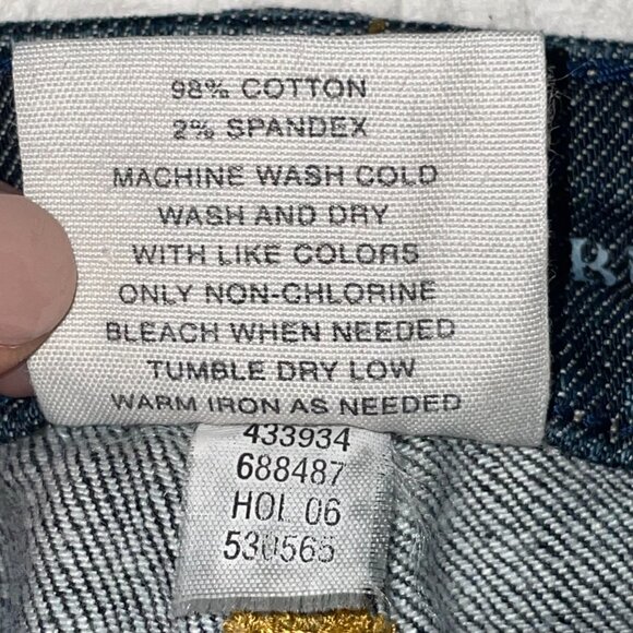 Banana Republic Wide Leg Blue Jeans Size 6 - Picture 5 of 9